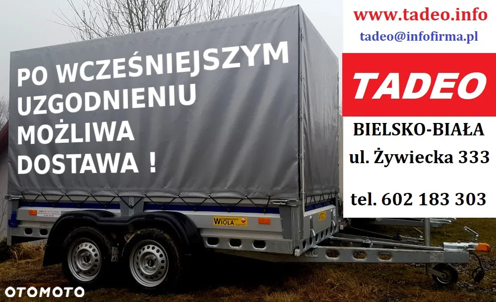 Wiola KRAKUS+ z plandeką i stelażem - 11