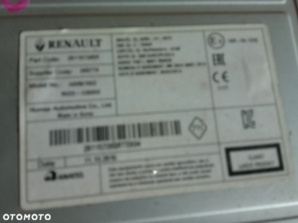 DACIA DOKKER LODGY LOGAN SANDERO CD RADIO + RAMKA GLOSNIKI DUZO CZESCI PYTAC - 5