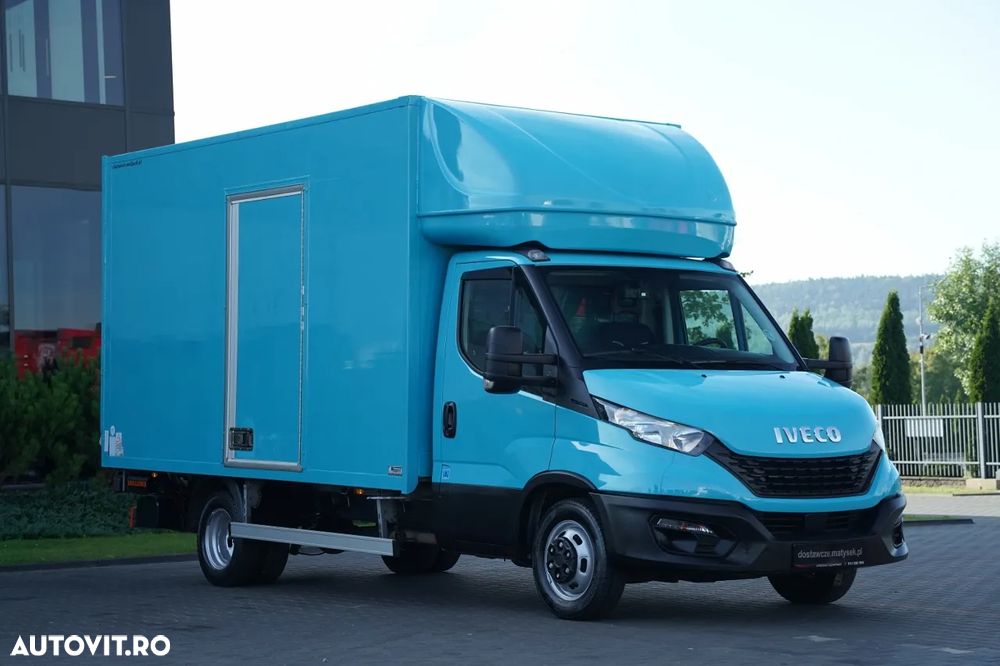Iveco DAILY 35-160 / CONTAINER - 4,3 M / IZOTERM / DHOLLANDIA LIFT - 750 KG / DUBLU / IMPORTAT / EURO 6 - 2