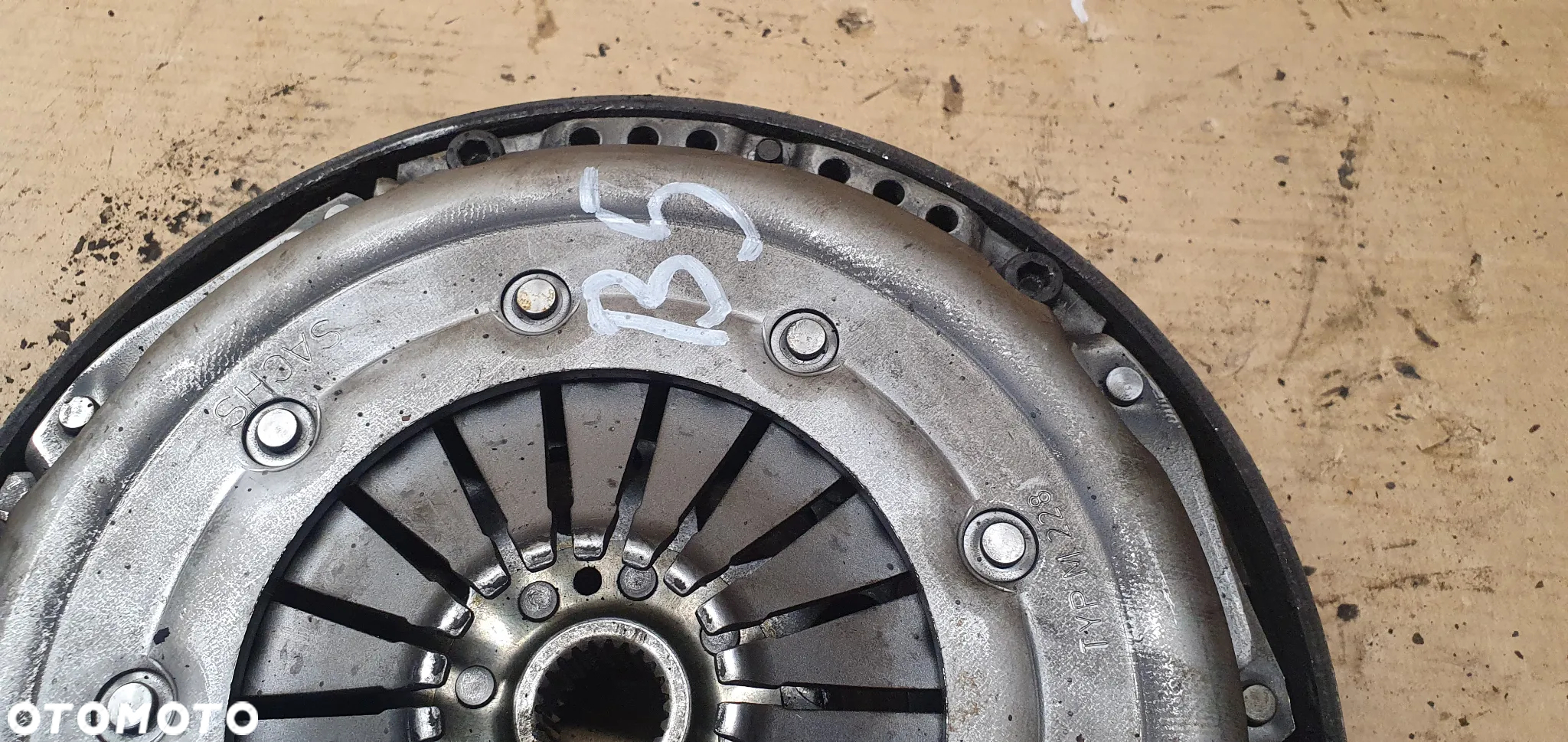 Sprzęgło tarcza docisk koło dwumas Sachs VW Passat B5 1.8 3082307232 - 7