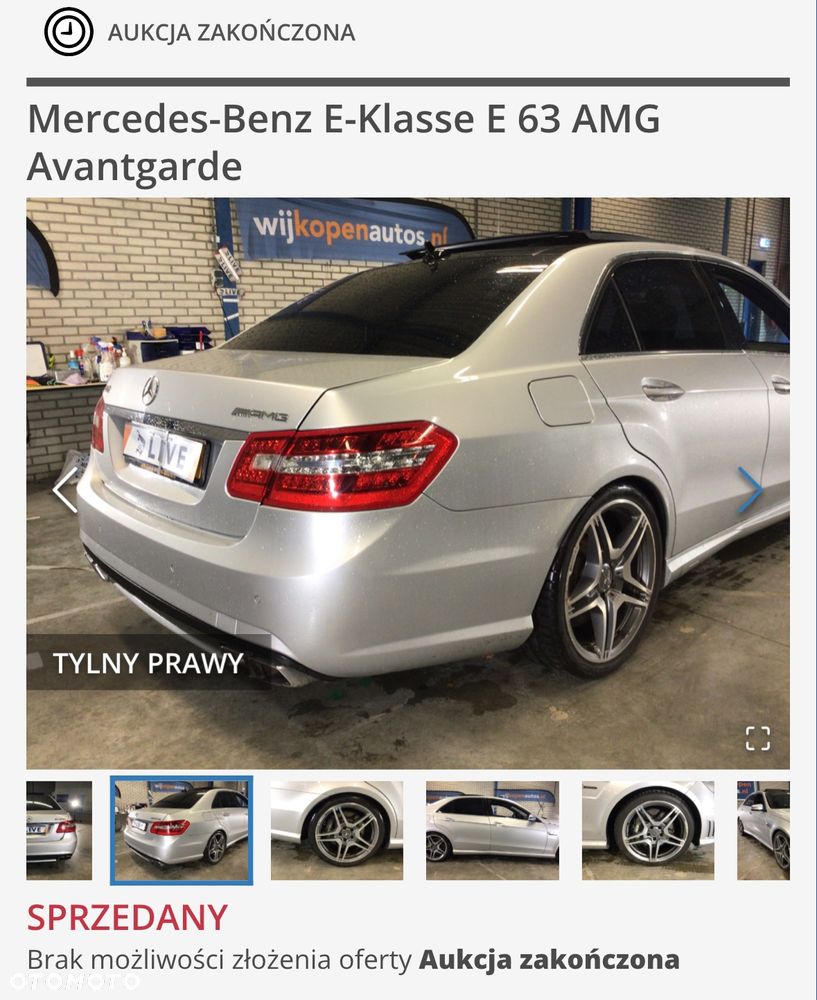 Mercedes-Benz Klasa E 63 AMG AMG Speedshift 7G-MCT - 13
