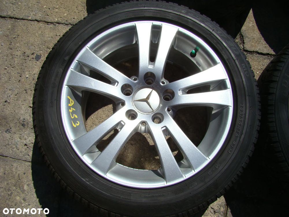 a453 5x112 Mercedes W124 w204 190 W201 w245 w246 w176 CLA C117 7,5jx16 205/55 zima - 4