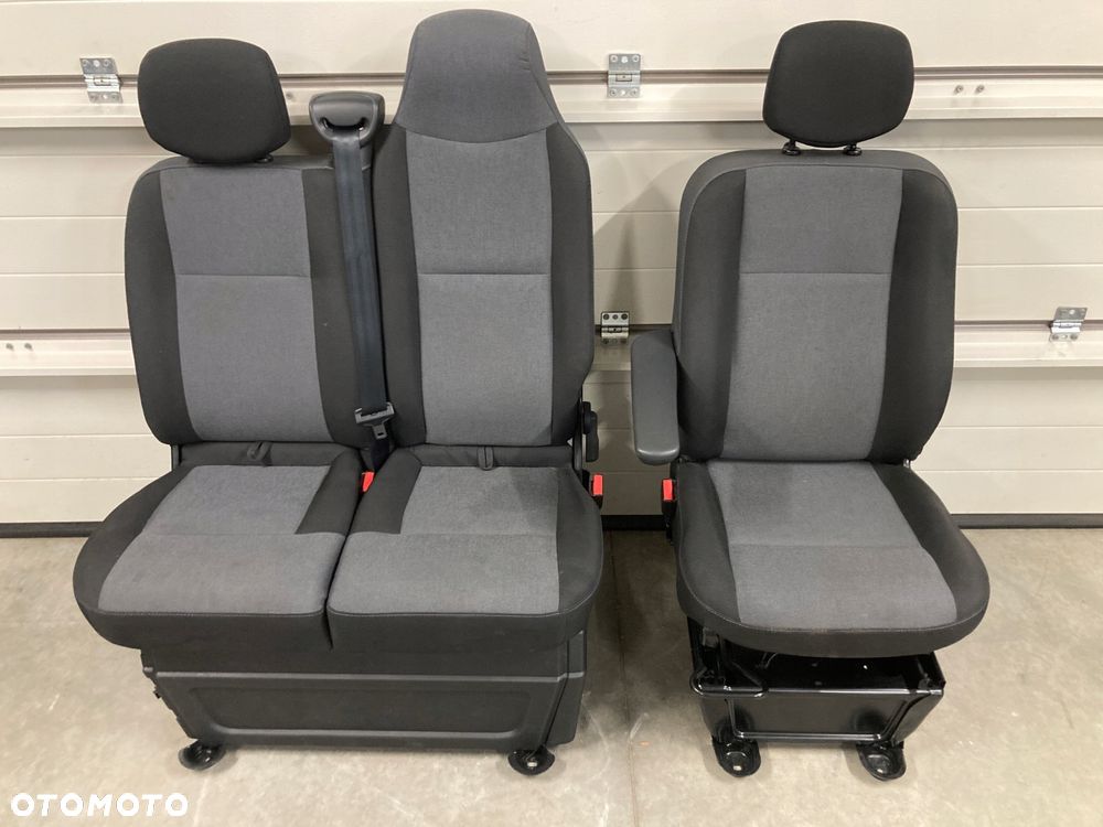 FOTEL KIEROWCY + KANAPA PASAŻERA RENAULT MASTER 3 III 4 IV 10-23R - 1