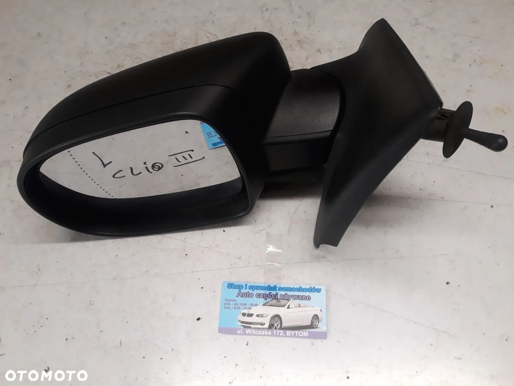 LUSTERKO LEWE MANUALNE RENAULT CLIO III LIFT 2009r - 1