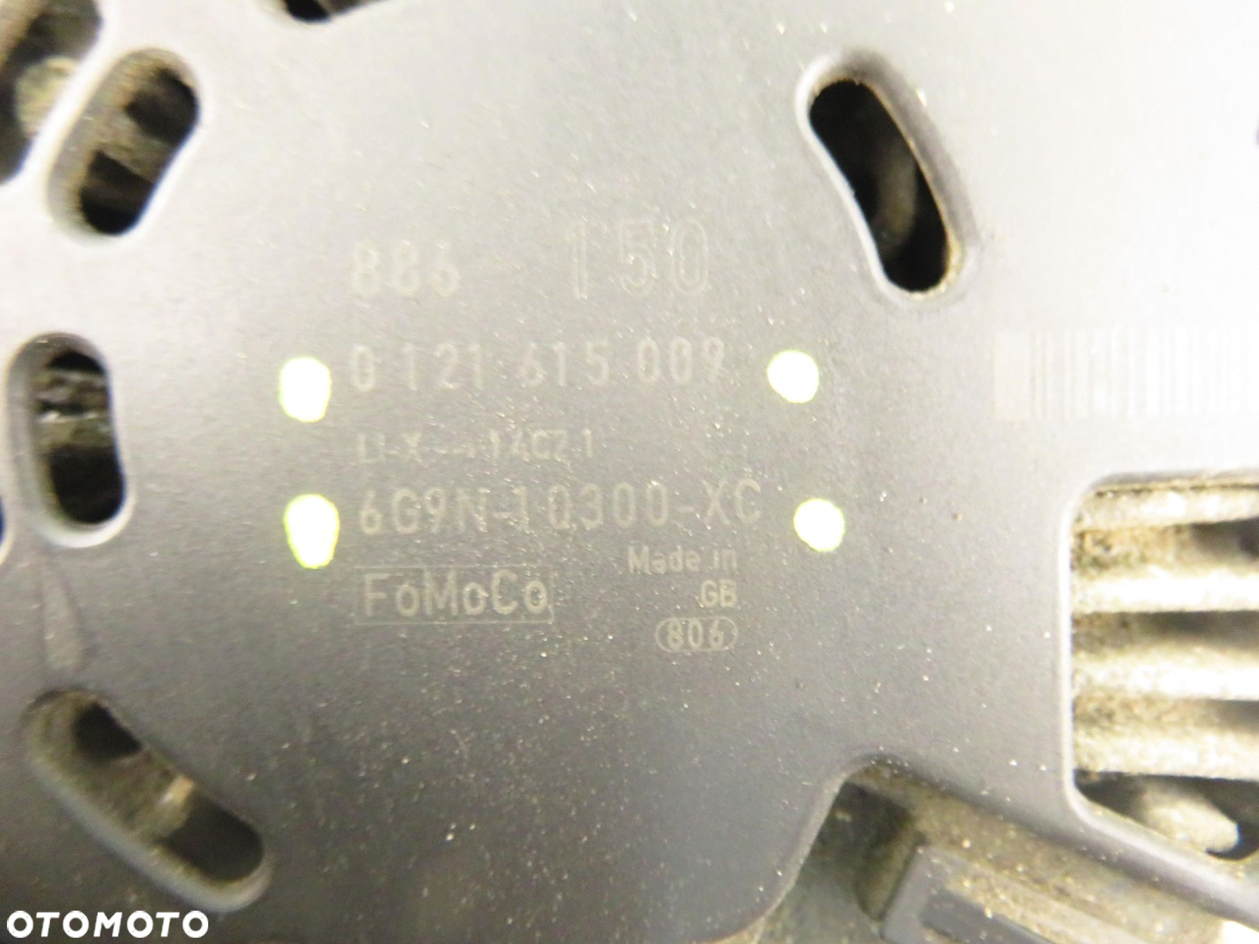 ALTERNATOR FORD S-MAX I (WA6) 2.0 TDCi 6G9N10300XC 0121615009 - 3