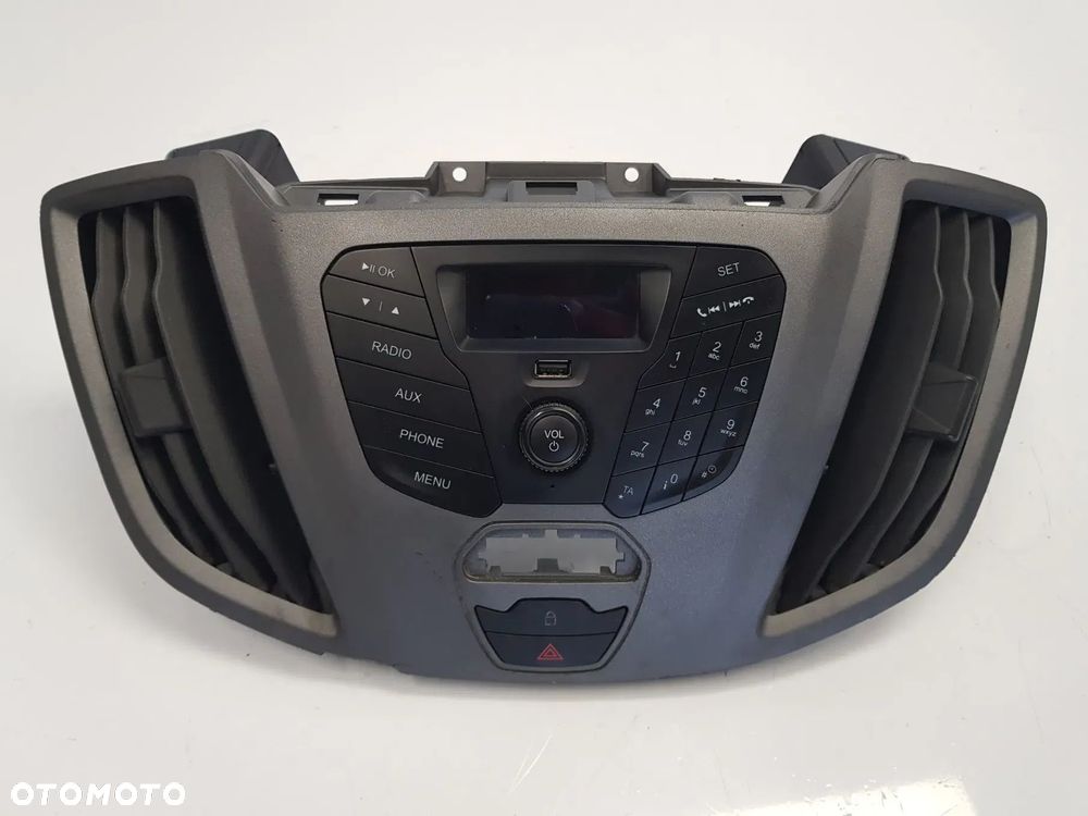 Radio wyświetlacz panel kratki nawiewu ramka radia USB FORD TRANSIT MK8 CUSTOM - 1