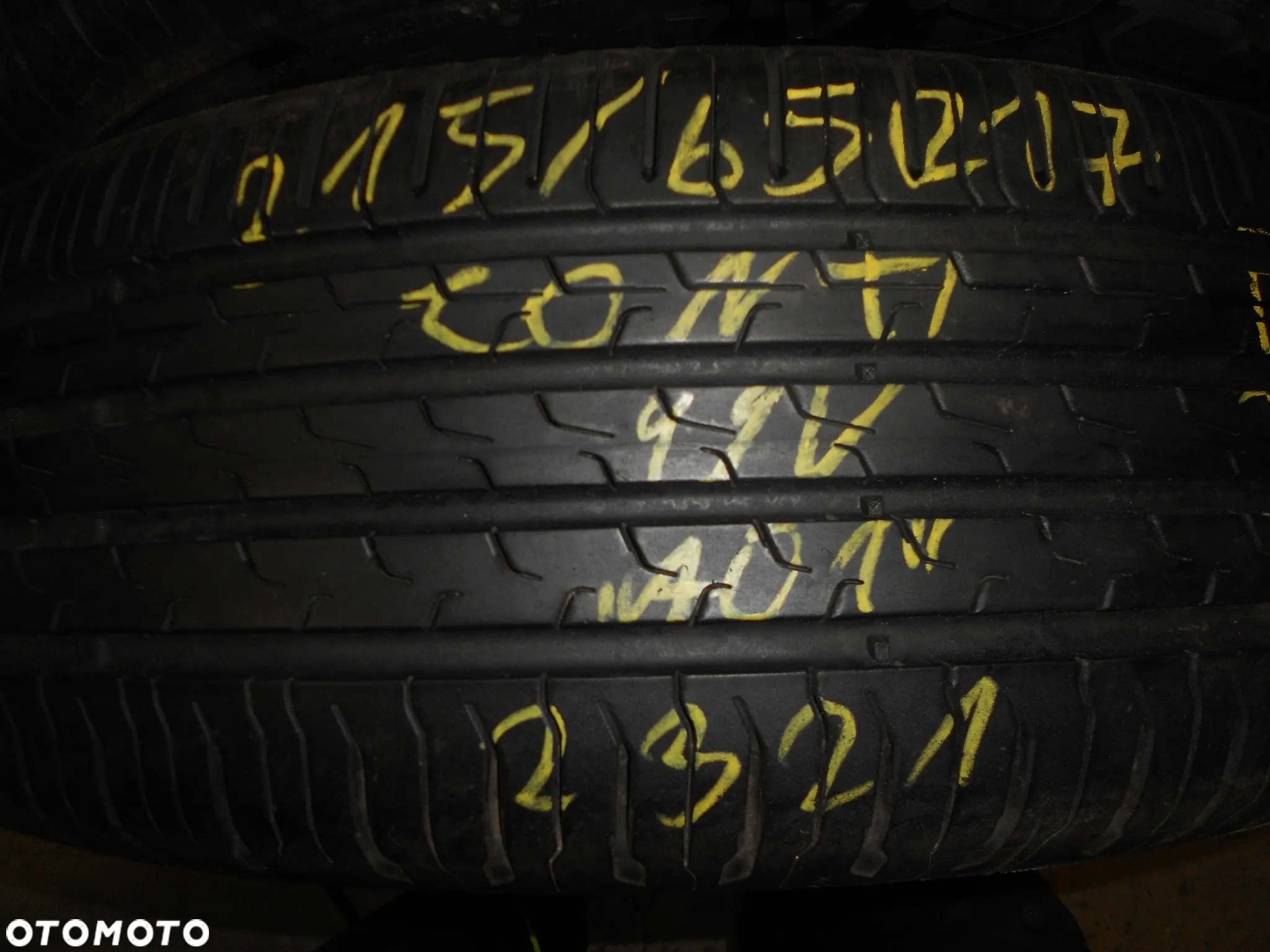 OPONY 215/65r17 CONTINENTAL ECO CONTACT 6 AO1 DOT 2321 7.7MM - 3