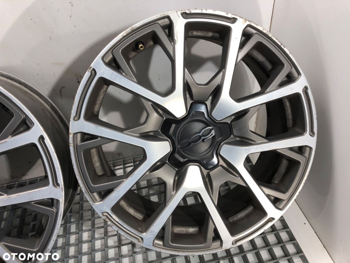 FELGI ALUMINIOWE KOMPLET 18 7J 5X110 ET40 ŚRODEK CENTR. 65 - 1303.00 PLN - FIAT 500X (334_) 2014 - - 8