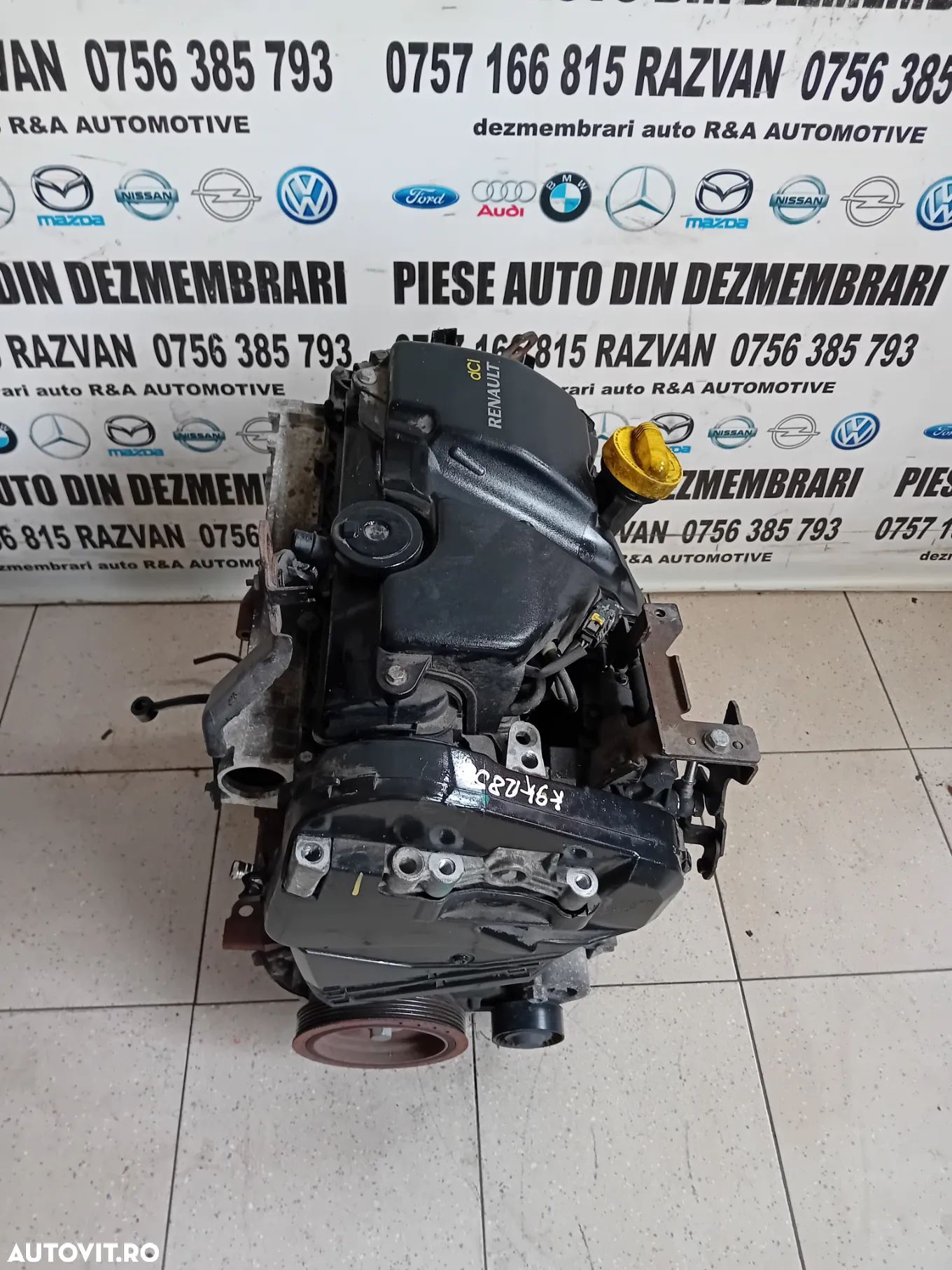 Motor 1.5 Dci K9KR856 Dacia Duster Logan Lodgy NissanRenault Kadjar Captur Cu 68.000 Km Euro 5 - 1