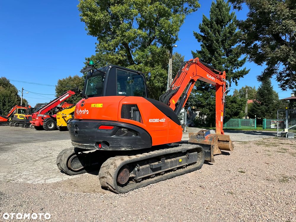 Kubota KX 080 - 4 alfa 2 - tylko 1181 MTG - 3