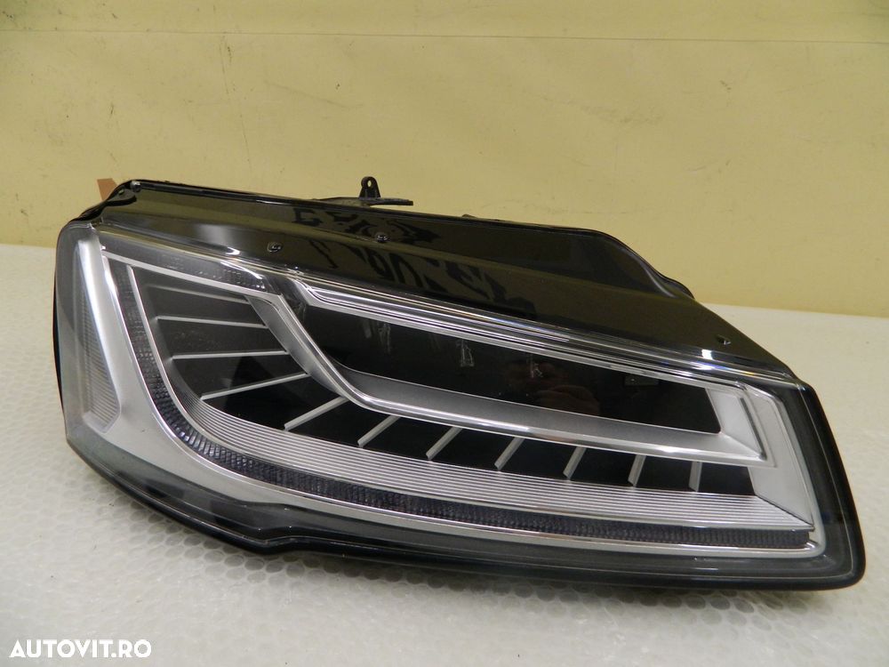 Far dreapta Audi A8 4H facelift FULL LED Matrix, 2013, 2014, 2015, 2016, 2017, cod origine 4H0941036. - 3