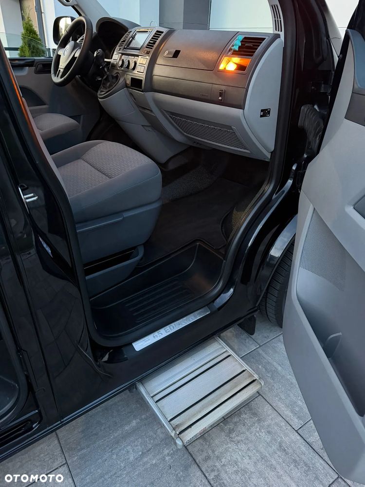 Volkswagen TRANSPORTER T5 LIFT Klima Elektryka Navi Tempomat Dubel Kabina Brygadówka Pdc Hak - 21
