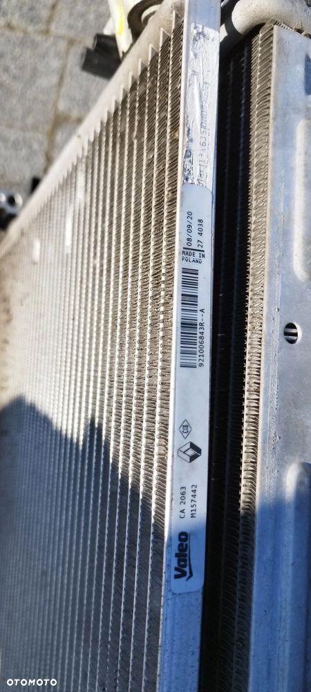 komplet chłodnic clio 4 dacia renault - 2
