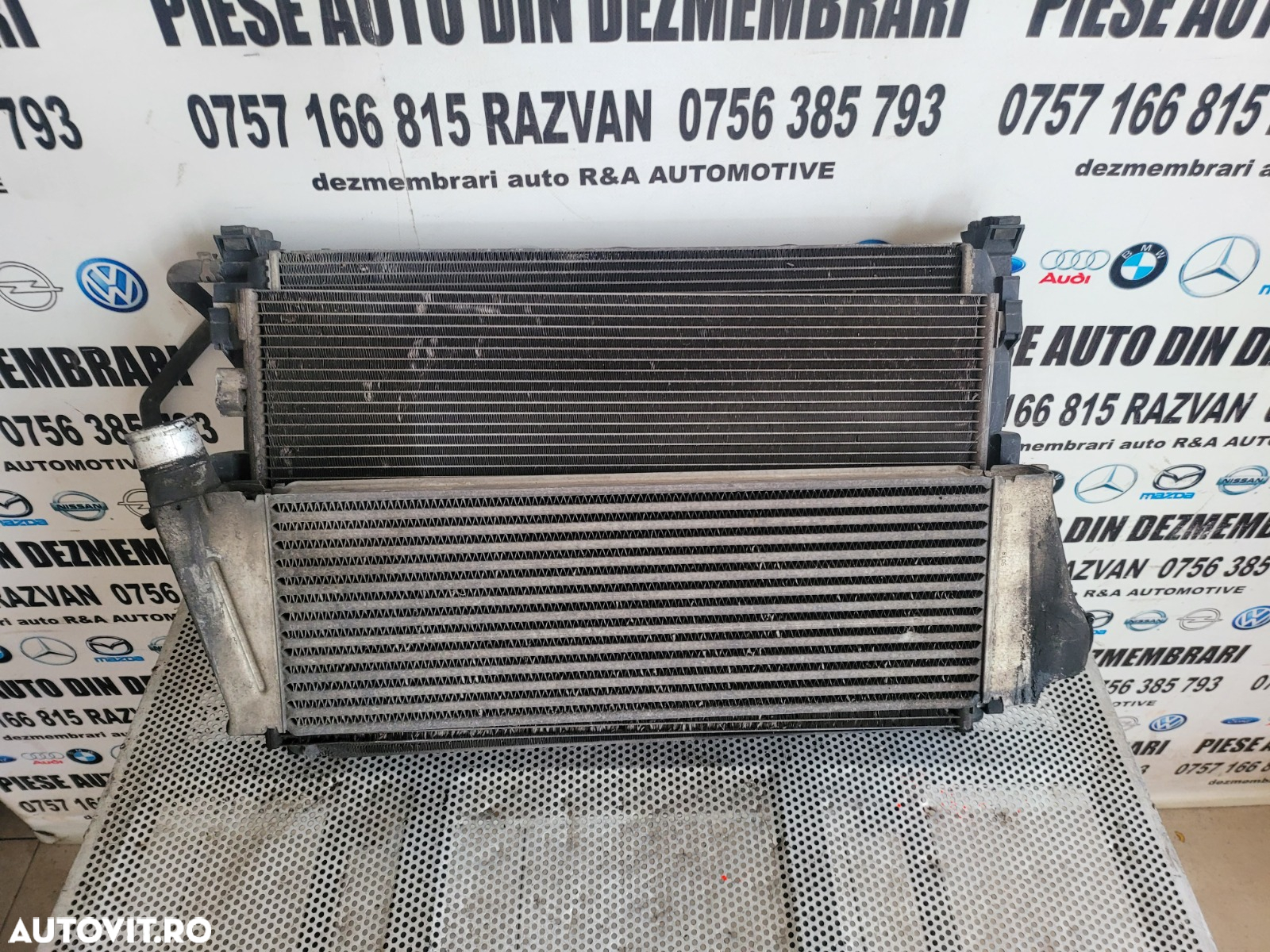 Grup Radiatoare Radiator Apa Clima Intercooler Termocupla Renault Megane 2 Scenic 2 1.5 Dci Euro 4 - 2