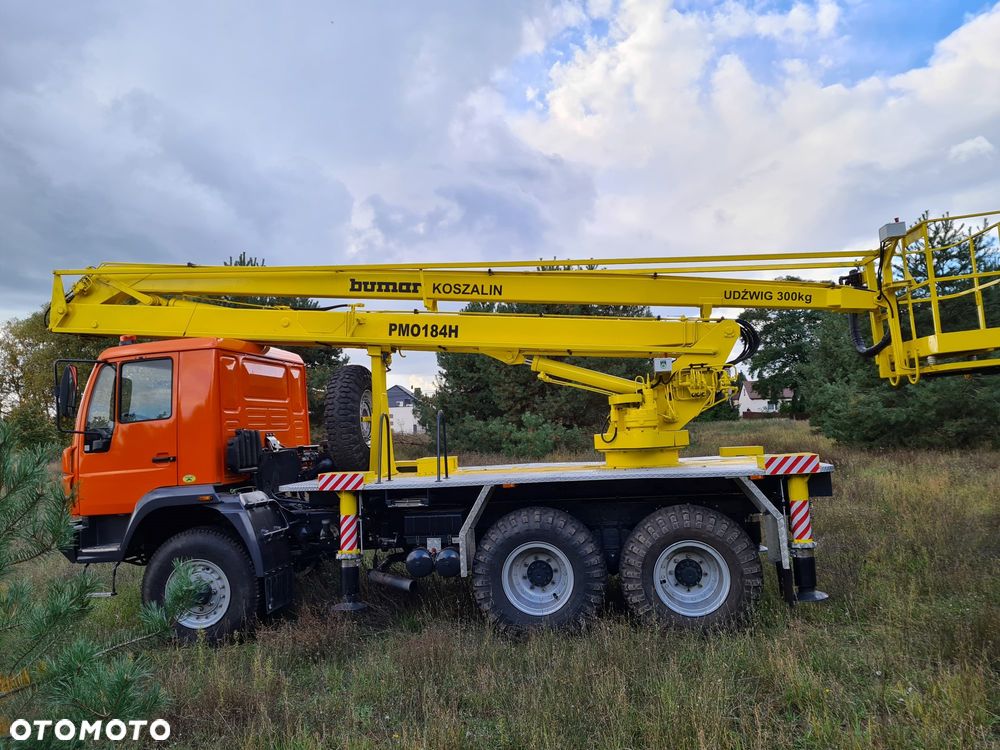Star 266 MAN 6x6 Modernizacja Podnośnik koszowy BUMAR P-184 - 12