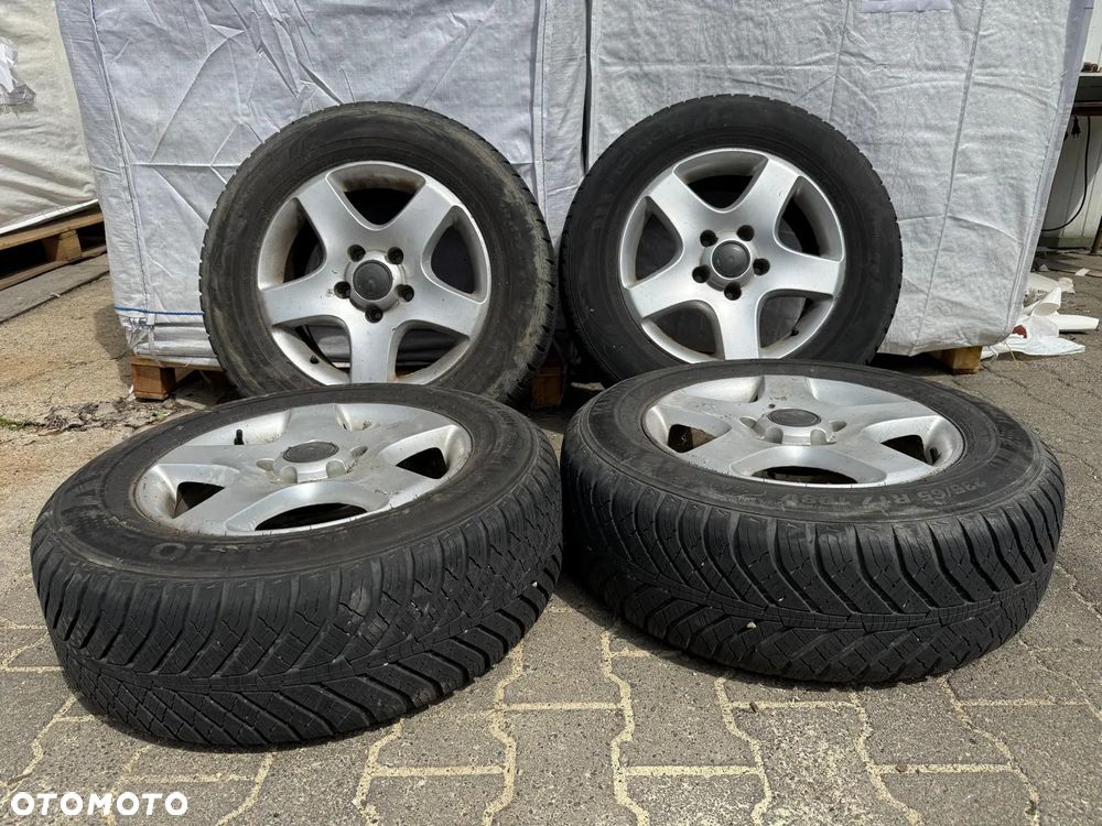 Koła Felgi aluminiowe Volkswagen VW Touareg 17 cali z oponami oryginalne - 2