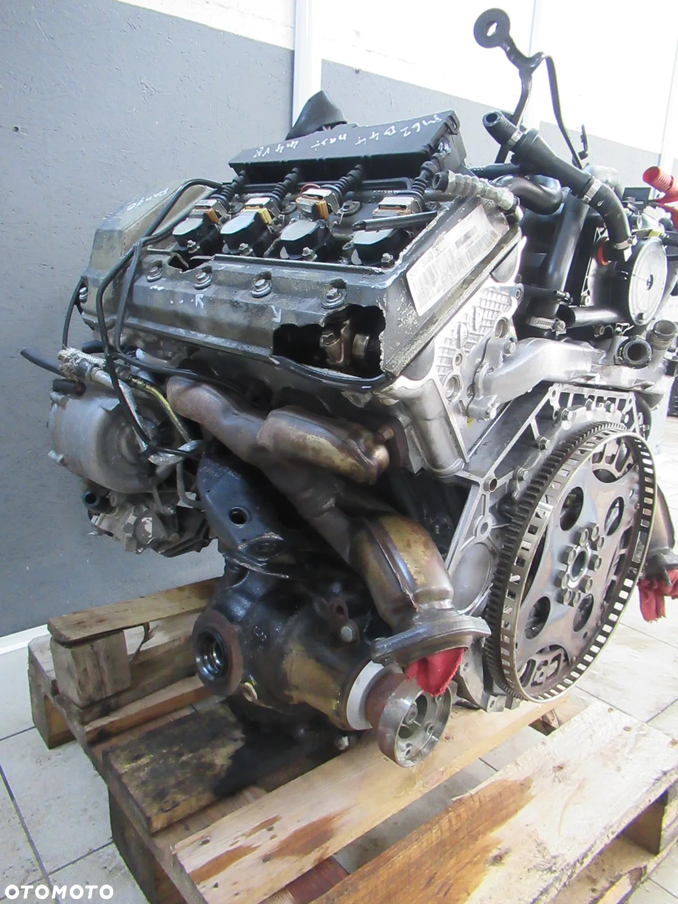 Silnik KOMPLETNY BMW X5 Range Rover 4.4 V8 M62B44 448PN - 7