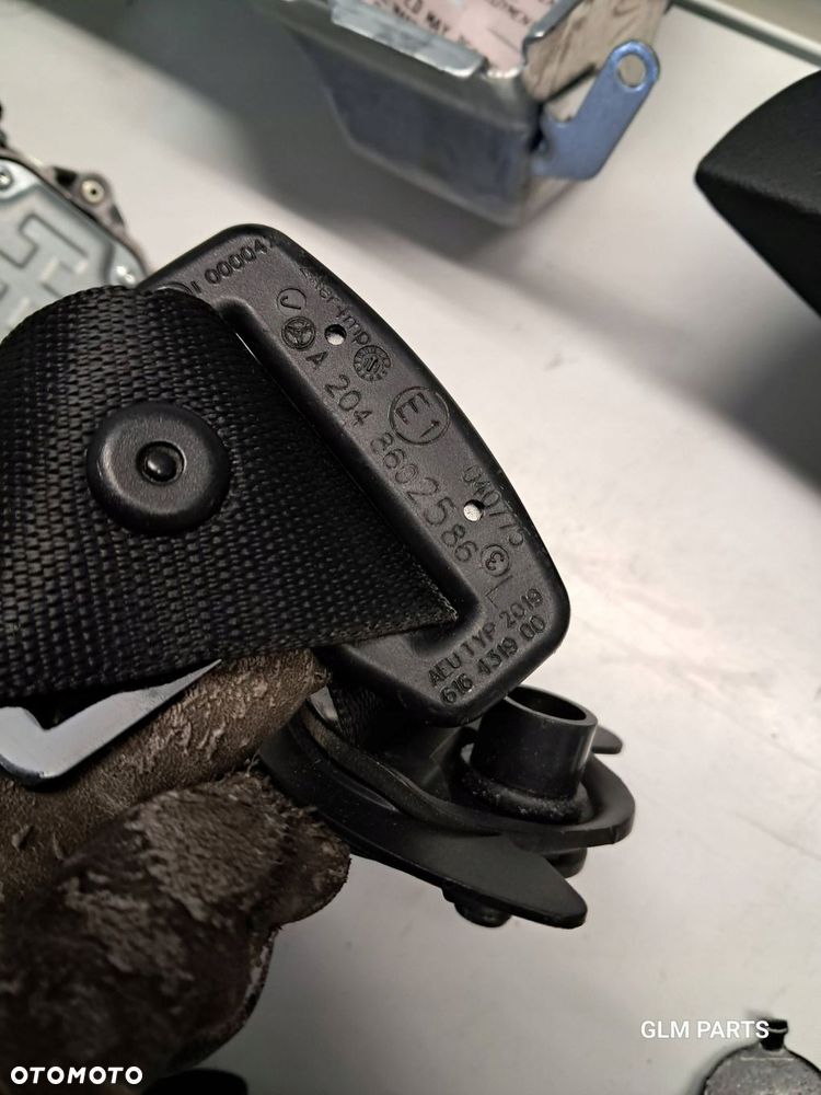 mercedes c klasa w204 sedan lift poduszki powietrzne airbag pasy komplet - 11