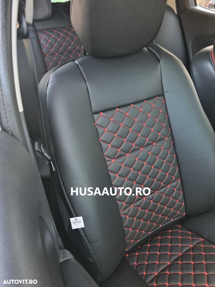 MODEL JT Huse scaun auto piele ecologica  set complet - 4