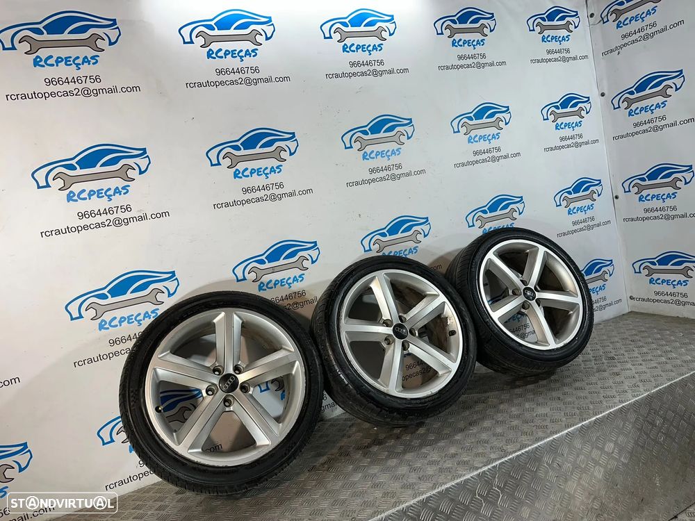 .Conjunto Jantes 18 Audi S-line A4 B8 5x112 8J ET47 8K0801025Q - 3