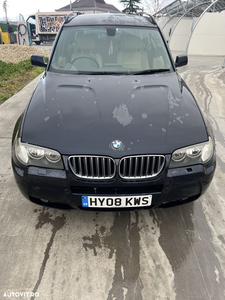 Capota usa aripa bara bmw x3 e83 monacoblau metallic - 5