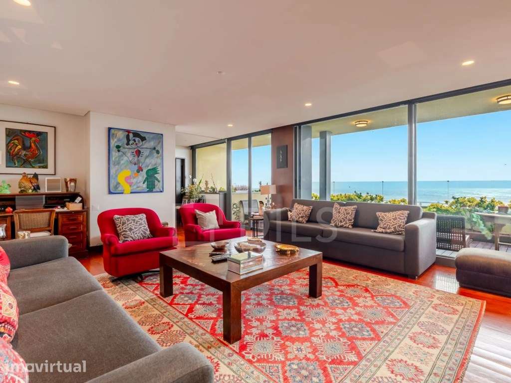 Apartamento T5 no Último Piso com Vistas sobre o Rio e o Mar - Grande imagem: 2/20