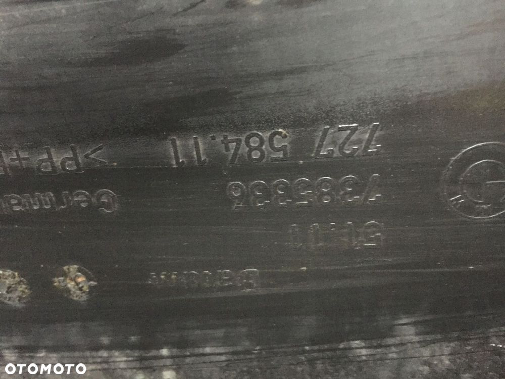 BMW 5 G30 G31 ZDERZAK WLOT POWIETRZA ŻALUZJA NERKI - 8