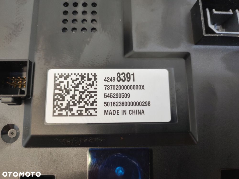 ekran wyświetlacz nawigacji opel mokka x lift - 8