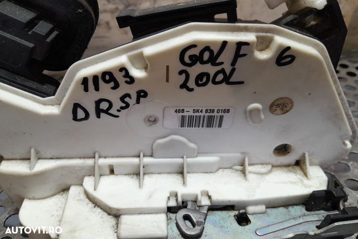 Broasca usa spate dreapta 5K48390168 5K48390168 Volkswagen VW Golf 6 - 2