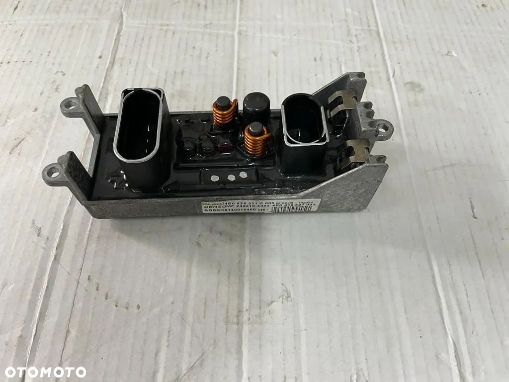 AUDI A8 D3 REZYSTOR DMUCHAWY NAGRZEWNICY 4E0820521C - 1