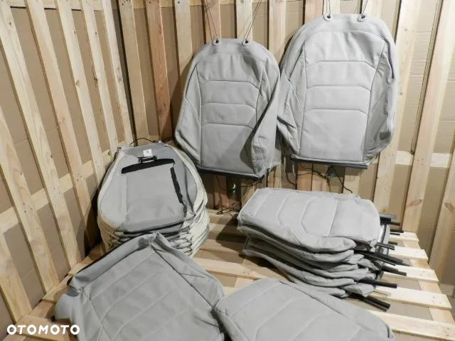 FOTEL FOTELE SIEDZISKO TYLNEJ KANAPY POSZYCIE TAPICERKA SKORA ALCANTARA MISTRAL KCG VOLKSWAGEN ARTEON 3G8 ORYGINAŁ - 1