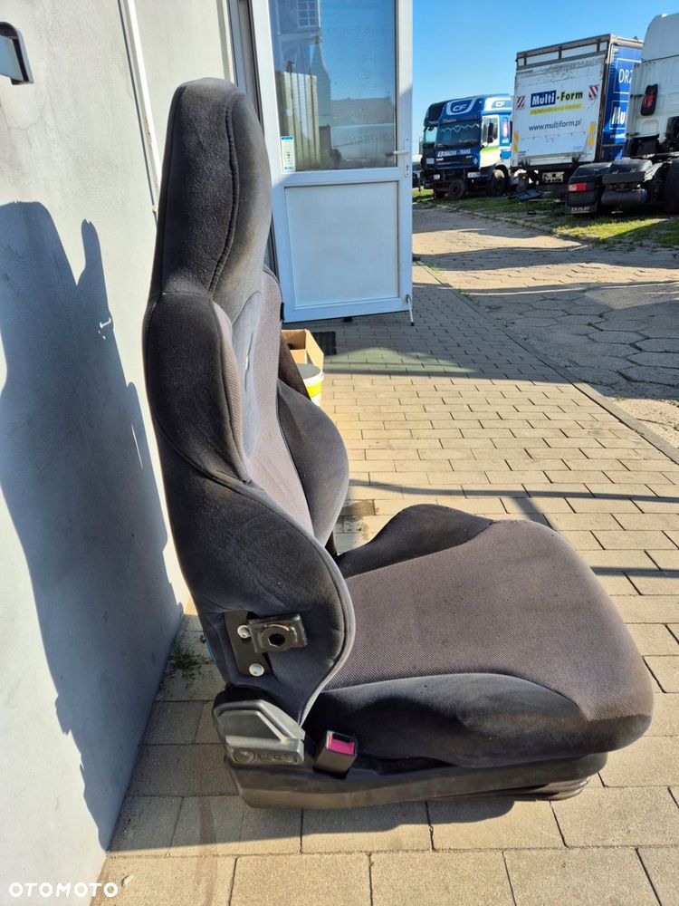 FOTEL KIEROWCY LEWY BE-GE AUTOBUS , KOPARKA , DZWIG , MASZYNY BUDOWLANE - 5