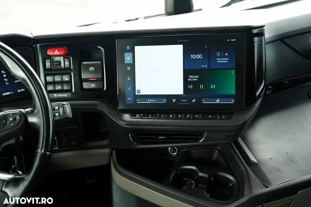Scania SCANIA S 500 / ANSAMBLU TANDEM 120 M³ / ÎNCĂRCARE PRIN TRAVERSARE (DRIVE-THROUGH) / PRELATĂ CULISANTĂ / 7,7 M + 7,7 M / WECON / AXĂ RIDICABILĂ / - 28
