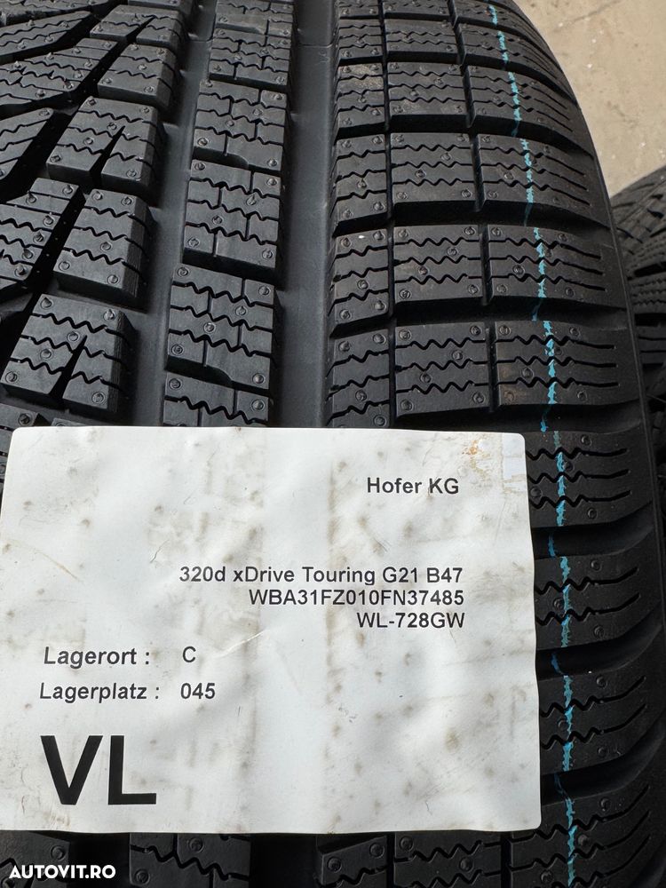 Vând jante originale BMW G21 pe 17” cu anvelope noi de iarnă - 14