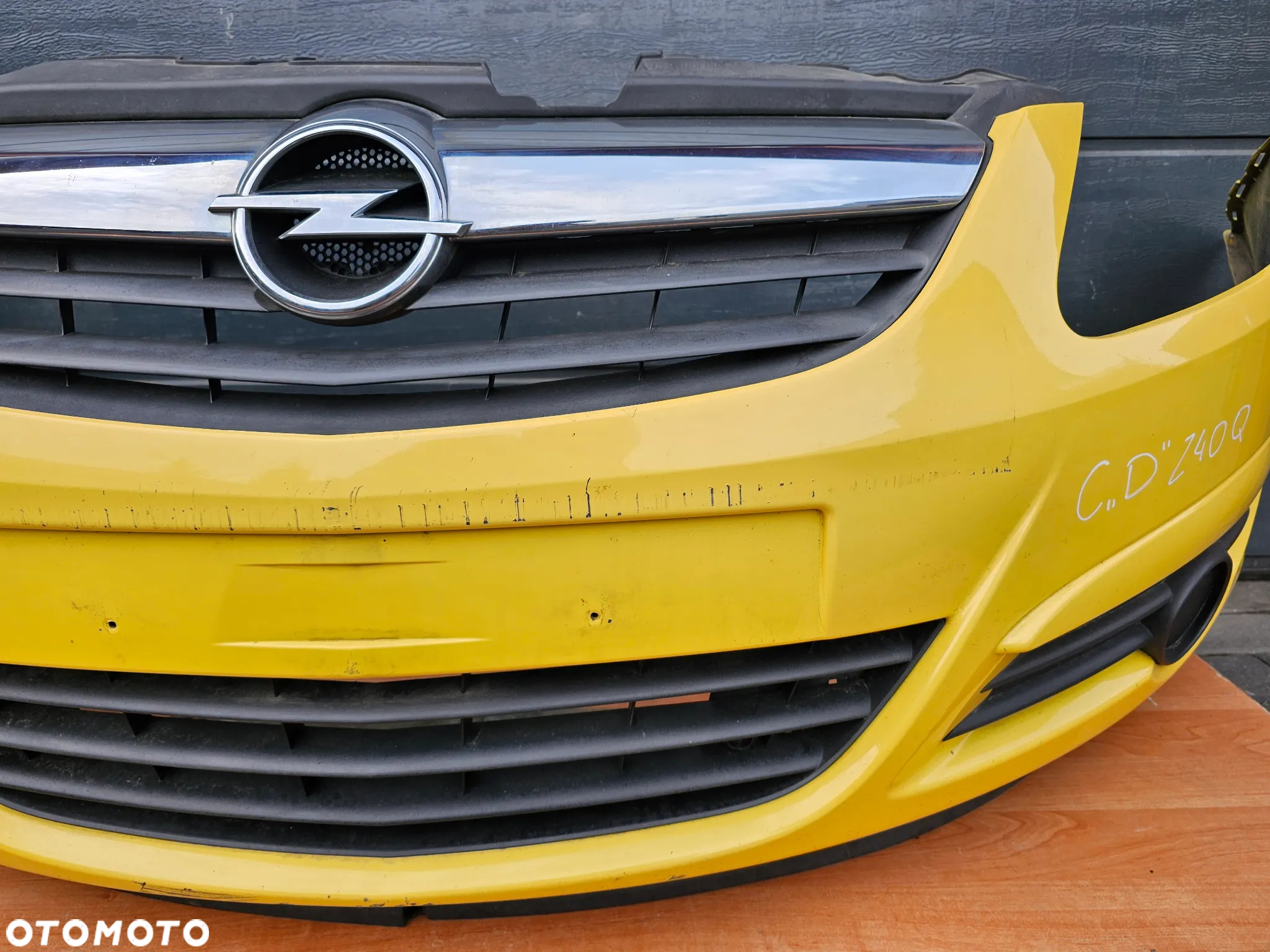ZDERZAK PRZÓD PRZEDNI OPEL CORSA D Z40Q ATRAPA EUROPEJSKA PRZED LIFT - 5