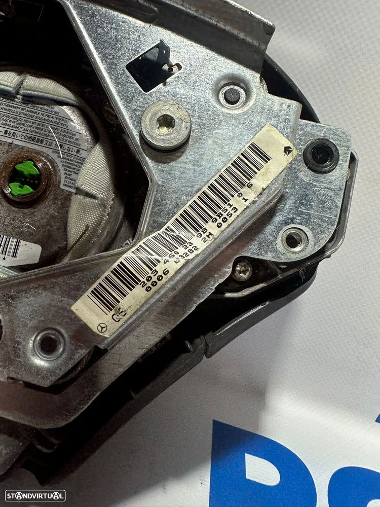 .Airbag Volante Condutor Original Mercedes Classe C W203 CL203 Coupe 2034602398 2001 - 2007 - 8