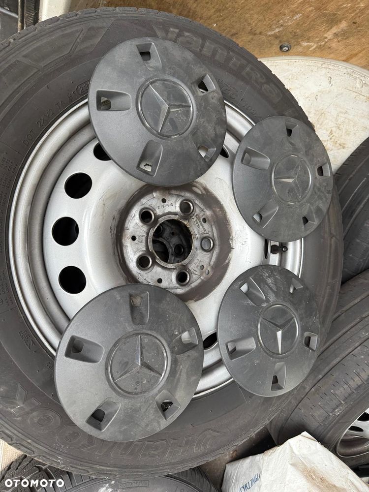 Oryginalne Felgi Mercedes Vito V-Klasa W447 16" | A4474010101 + Dekielki - 1
