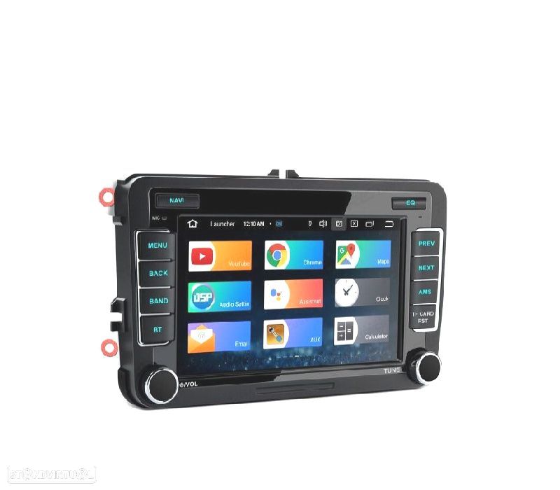 AUTO RÁDIO GPS ANDROID 14 VOLKSWAGEN VW PARA SKODA SEAT - 1