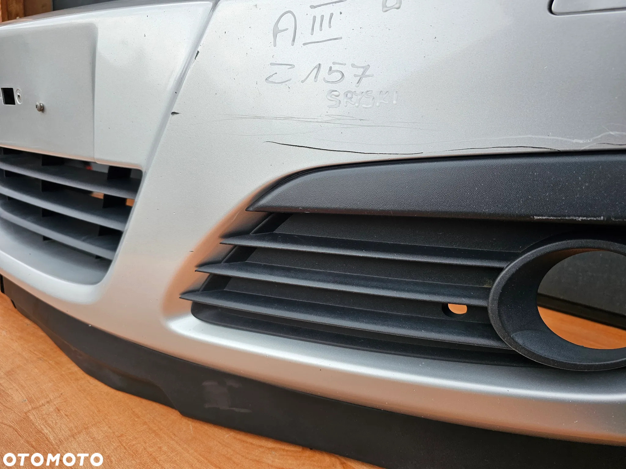 ZDERZAK PRZÓD PRZEDNI OPEL ASTRA H PRZED LIFT Z157 SPRYSKI HALOGENY - 5