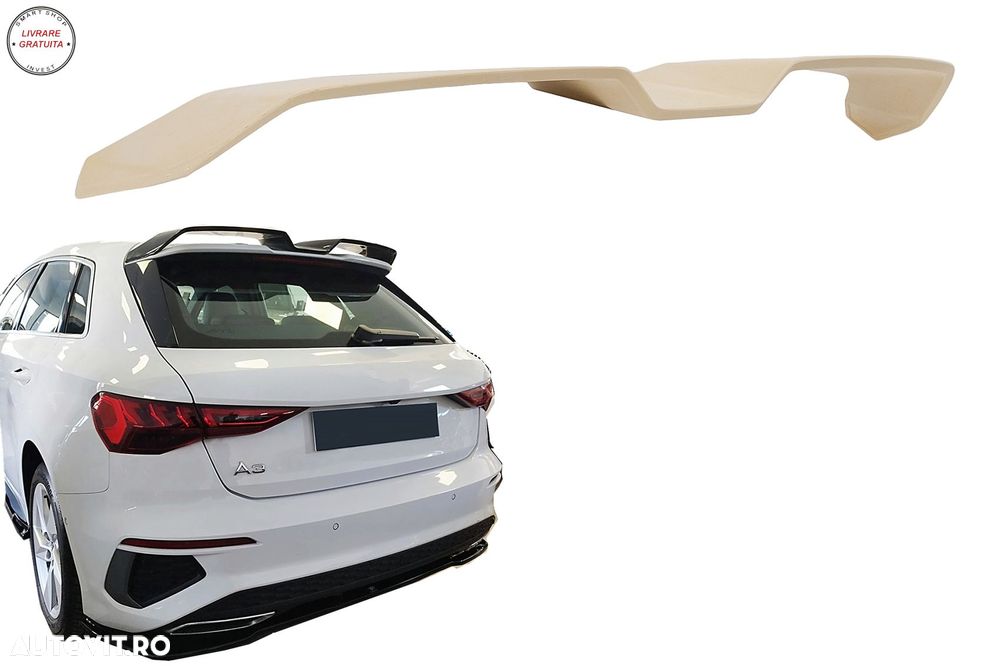 Eleron Luneta Spoiler Audi A3 8Y (2020-) Sportback Nevopsit- livrare gratuita - 1