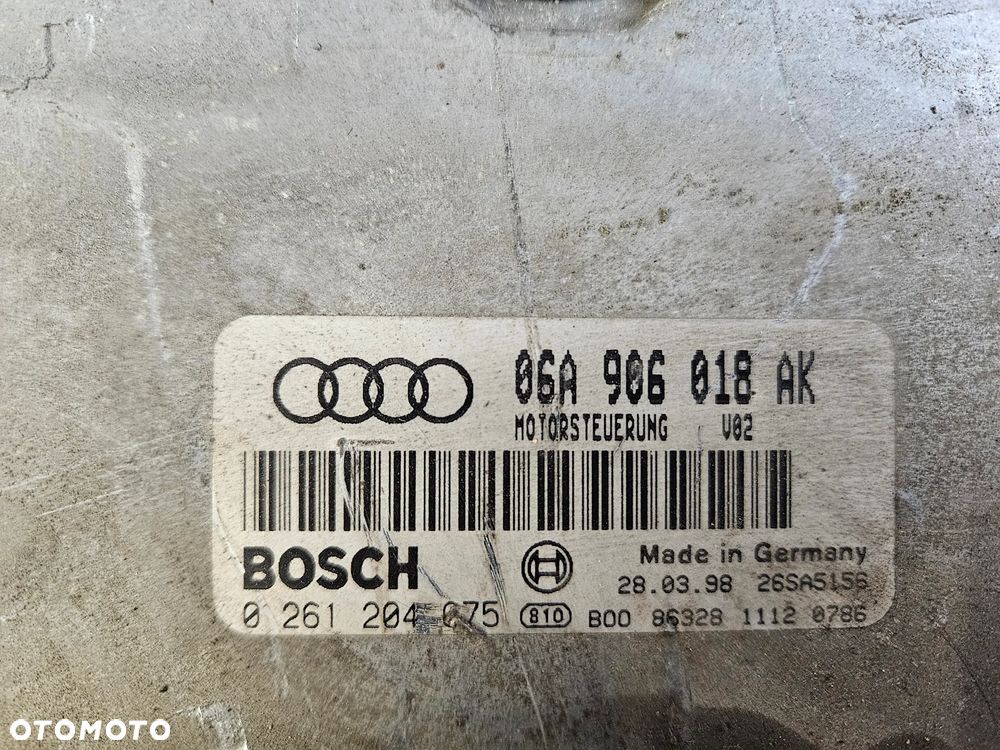 VW Golf 4 IV Audi A3 Seat Leon  1.8 20V komputer sterownik silnika 06A906018AK - 2