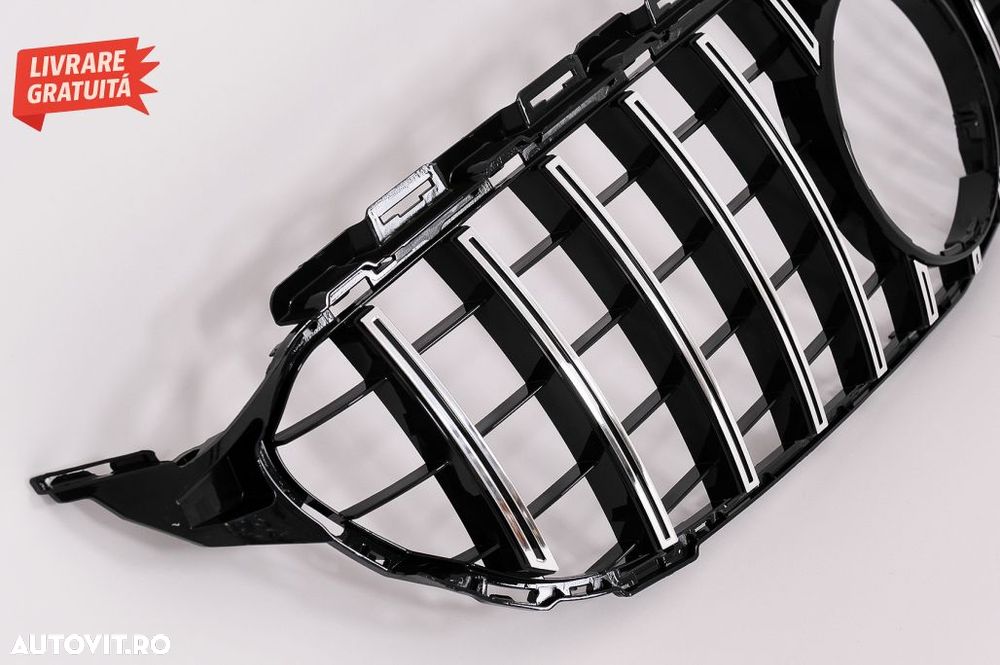 Bara Fata cu Grila cu/fara camera 360 Mercedes C-Class W205 S205 C205 A205 (2014-2- livrare gratuita - 10