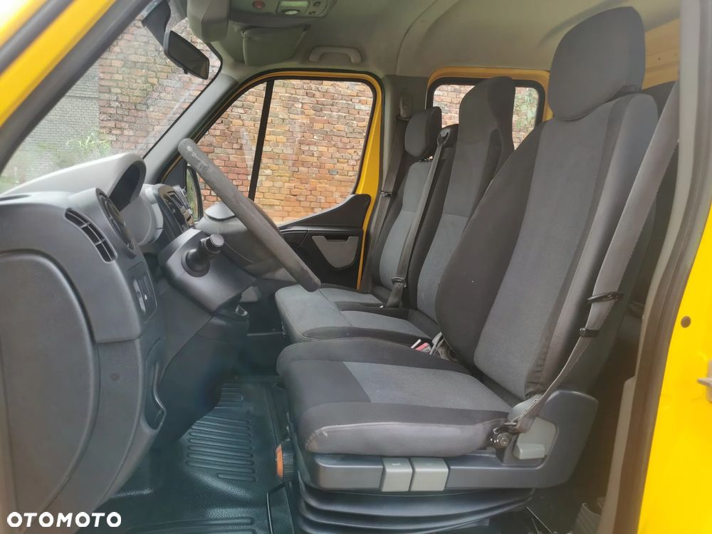Renault Master 125dCi Brygadówka wywrotka Bliźniak kiper doka 7-osobowa Hak - 10