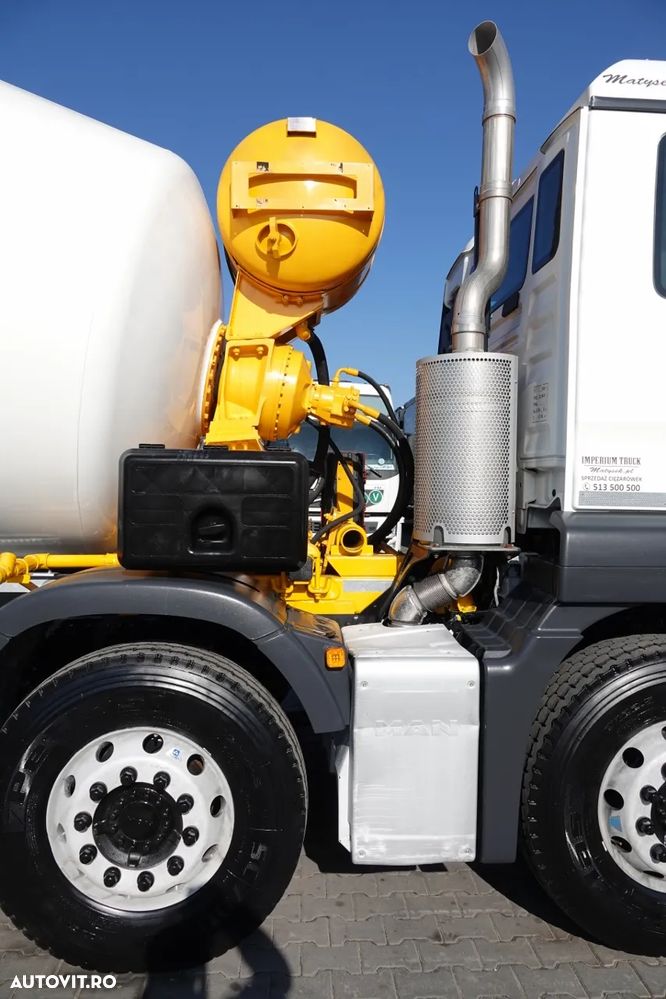 MAN TGS 32.420 / 8x4 / Betoniera IMER / PEAR 9M3 / 2018 - 14