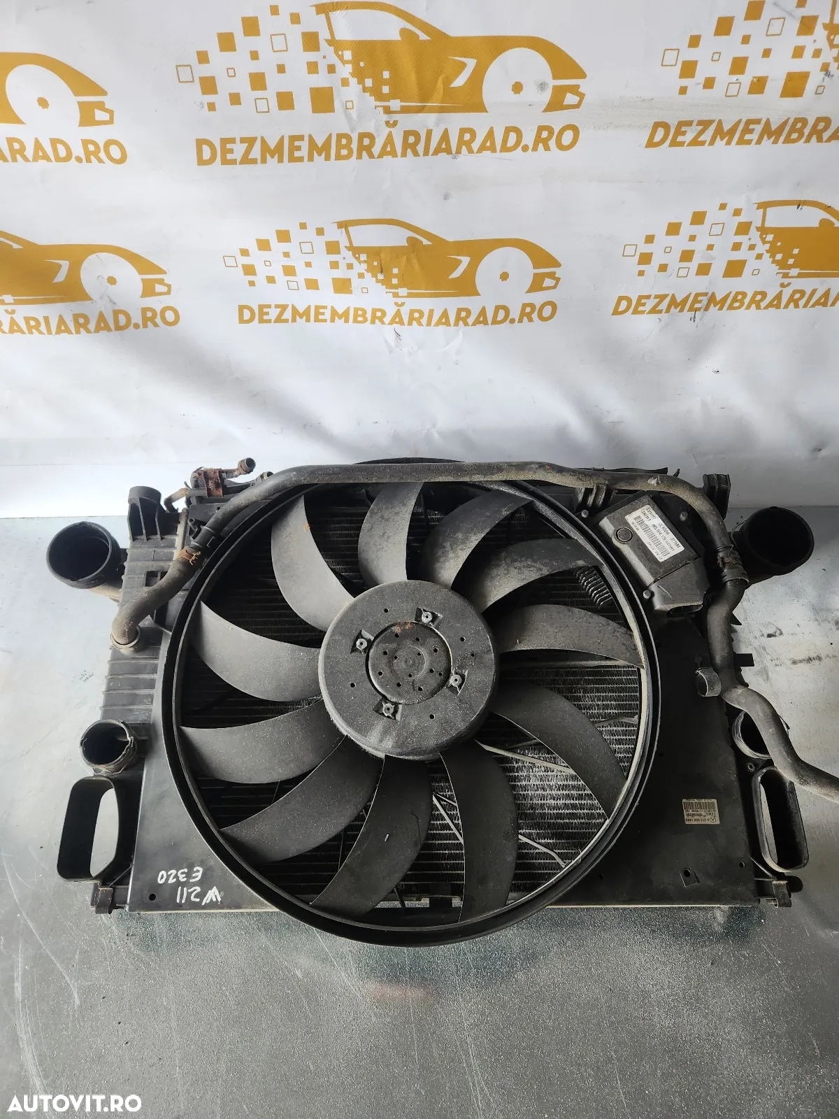 Grup Radiatoare Radiator Apa Clima Intercooler Termocupla Mercedes E Class W211 3.0 Cdi - 6