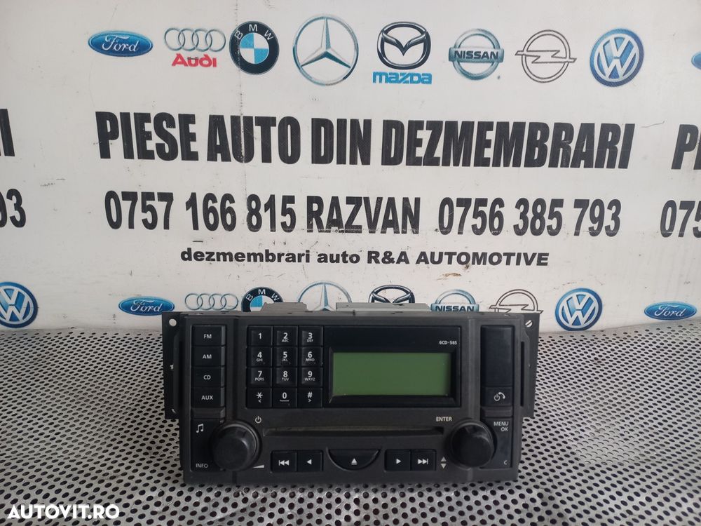 Radio Cd Land Rover Range Rover Sport L320 Discovery 3 An 2005-2006-2007-2008-2009 Testat Cu Garantie Dezmembrez Range Rover Sport L320 2.7 Tdv6 Motor 276DT - Dezmembrari Arad - 4