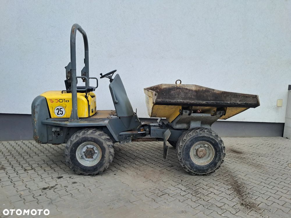 Wacker Neuson 3001s Hydrostat / Automat wozidło budowlane obrotowe 3t tony obrót+kiper światła kierunkowskazy 4x4 silnik Yanmar 33 KM 2015r Terex Ta3sh Thwaites 3 Mecalac Jcb 3T-1 3T-2 Ausa D301AHG D350 AHG 4001s DW30 DW60 6 ładne opony sprawne - 9