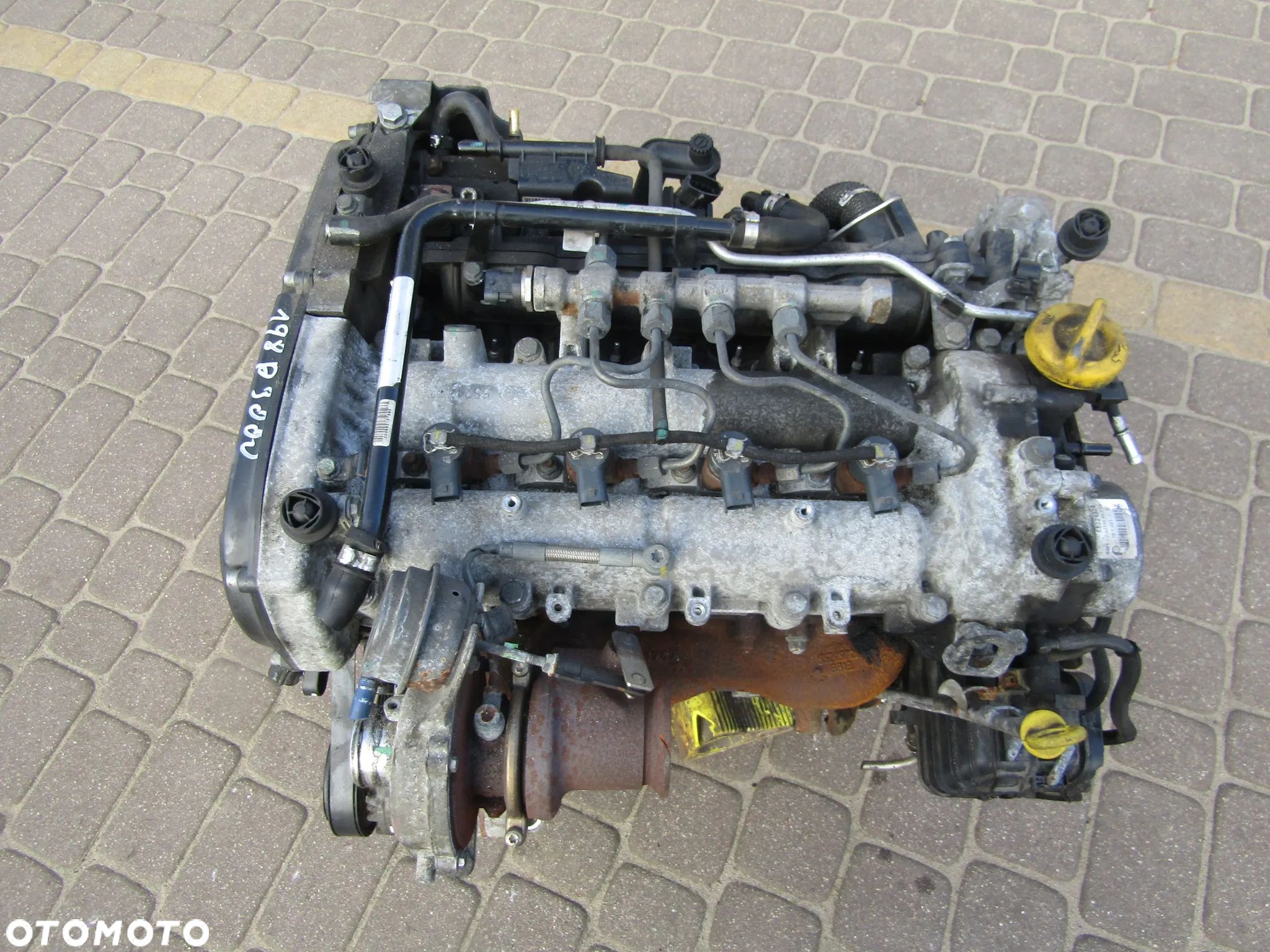 SILNIK 1.6 JTD FIAT DOBLO II OPEL COMBO D 11 18R 198A3000 - 1