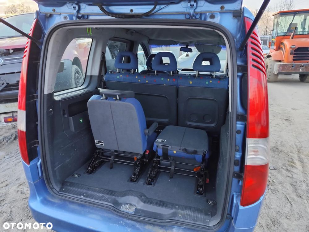 mercedes vaneo 414 maska zderzak lampa grill błotnik drzwi zbiornik paliwa szyba lusterko - 4