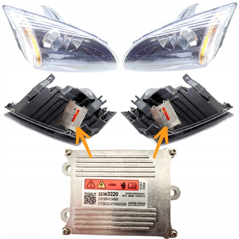 PRZETWORNICA XENON FORD SAAB OPEL LAND ROVER ASTON MARTIN MERCURY DDLT005 - 2
